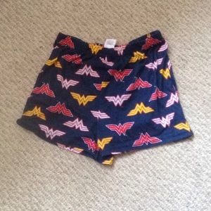 Wonder Woman pajama shorts